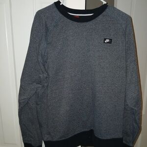 Nike Men's Charcoal Crewneck Sweatshirt